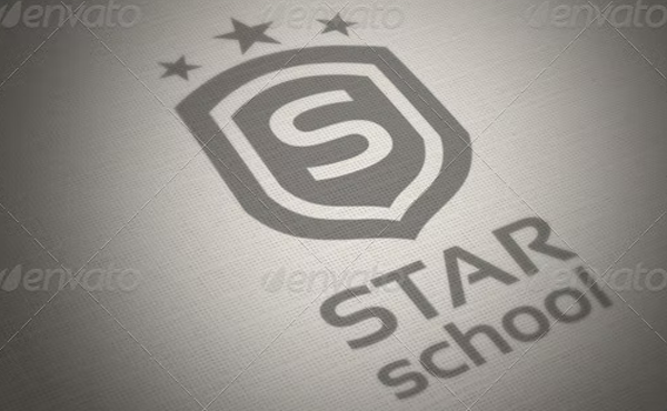Star School Logo Template