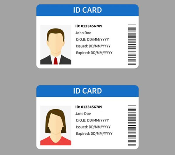 Student Registration Identity Card