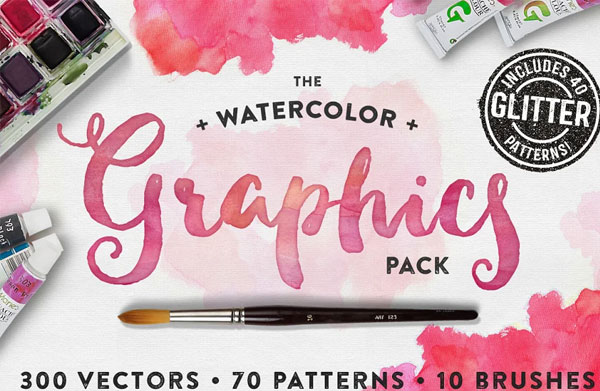 The Ultimate Watercolor Creator Photoshop Styles Bundle