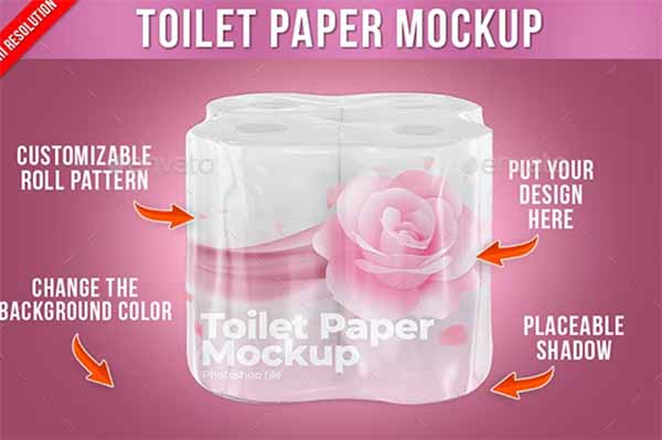 Toilet Paper Mockups