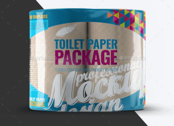 Toilet Paper Package Mock-Up