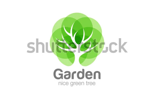 Tree Logo Abstract Design Vector Template