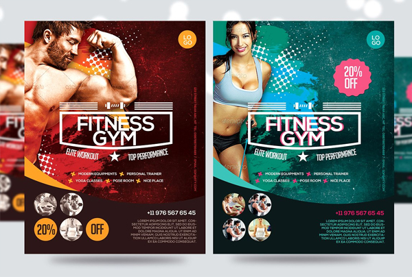 Unique Fitness Promotional Flyer