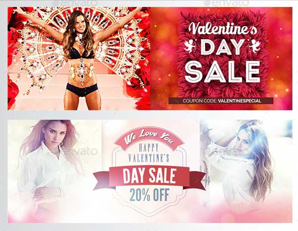 Valentines Day Facebook Cover Banner