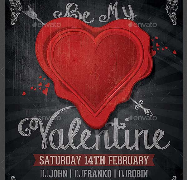 Valentines Day Invitation Flyer