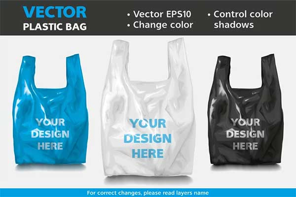 Download 28 Creative Realistic Plastic Bag Mockups Psd Mockup Templates