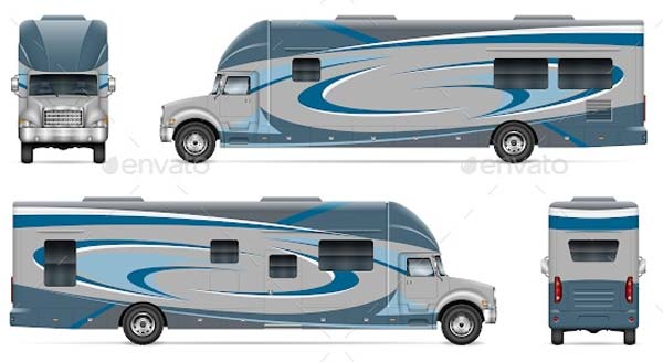 Vehicle Wrap Mockups