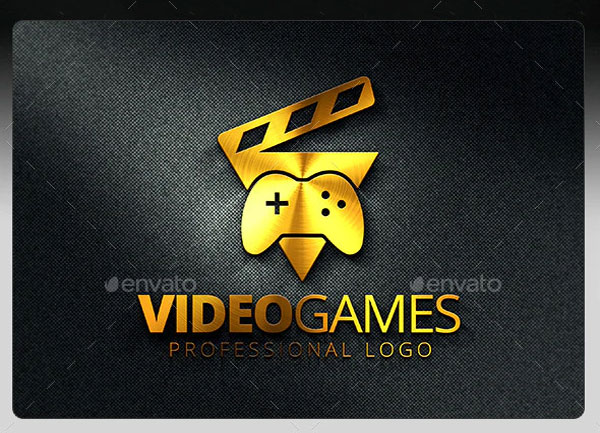 Video Games Logo Template