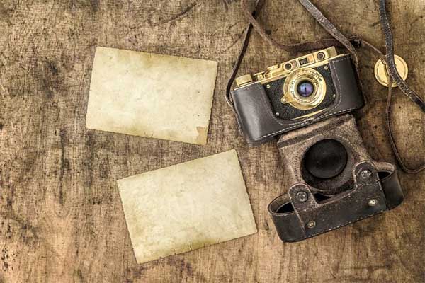 Vintage Camera Mockups Template