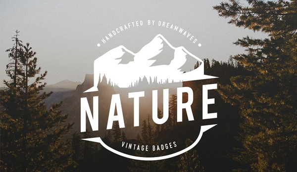Vintage Nature Logo Template