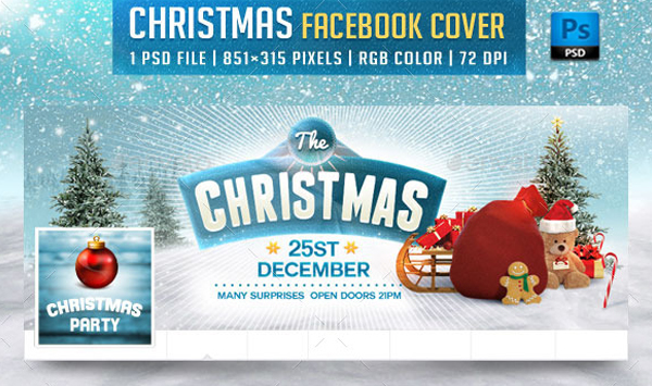Web Christmas Facebook Timeline Cover