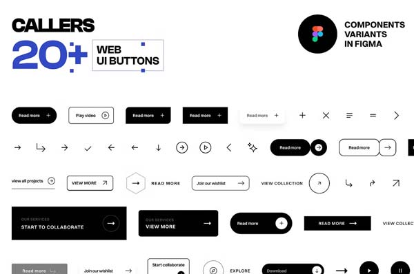 Web Commercial Buttons