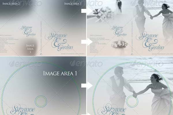 Wedding CD Cover Mockup Free Download