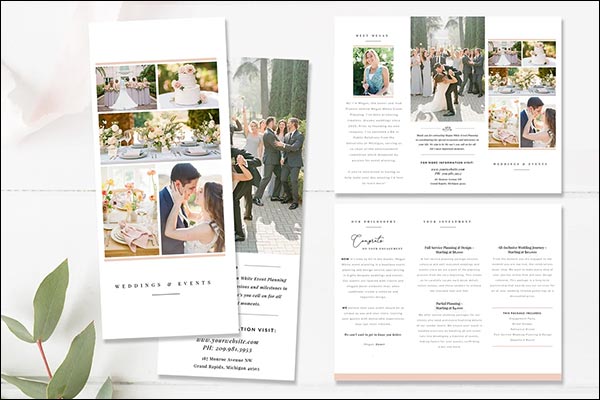 Wedding Planner Brochure Templates