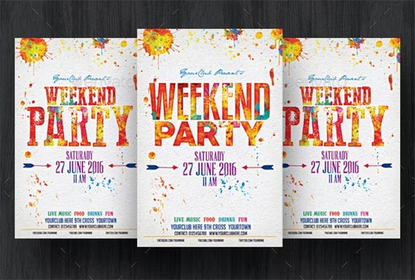 Weekend Party Flyer