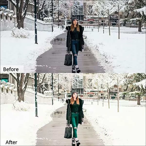 Winter Photoshop Actions Design