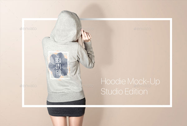 Zip Hoodie Mock-Up Studio Edition