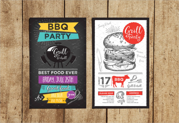 Perfect BBQ Party Invitations Templates