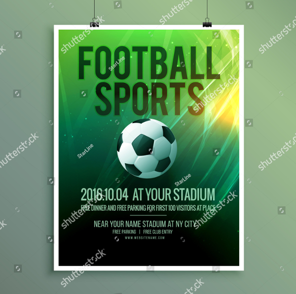 Football Design Poster Template