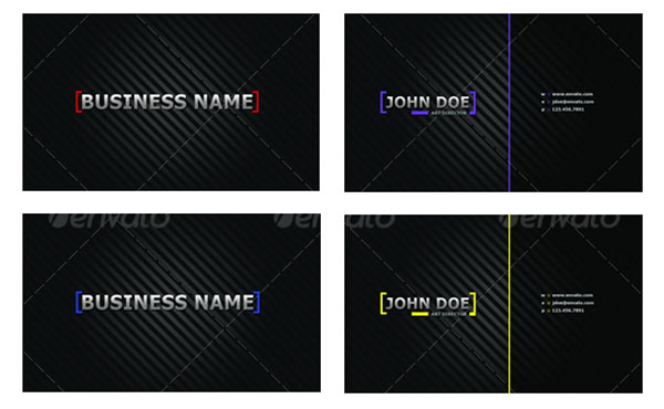 Clean Business Card Designs
