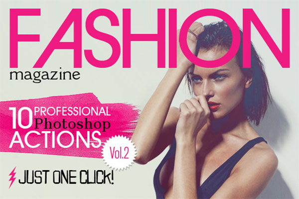 Fashion Magazine Photoshop Actions | Download For Free PSD Actions