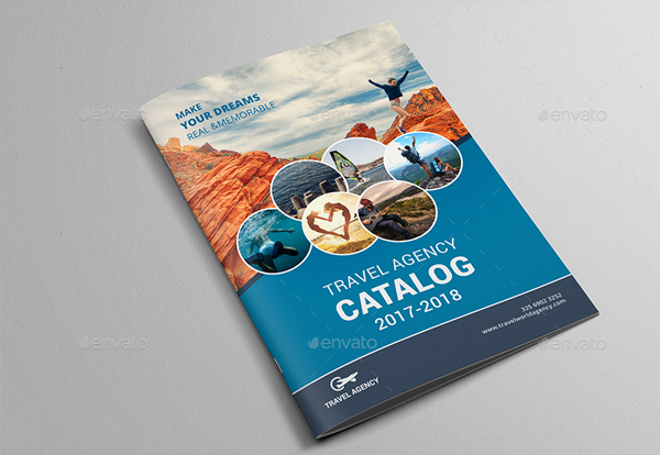 Professional Travel Agency Brochure Template
