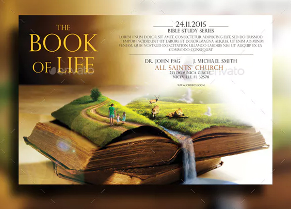 Book of Life Promotion Flyer Template