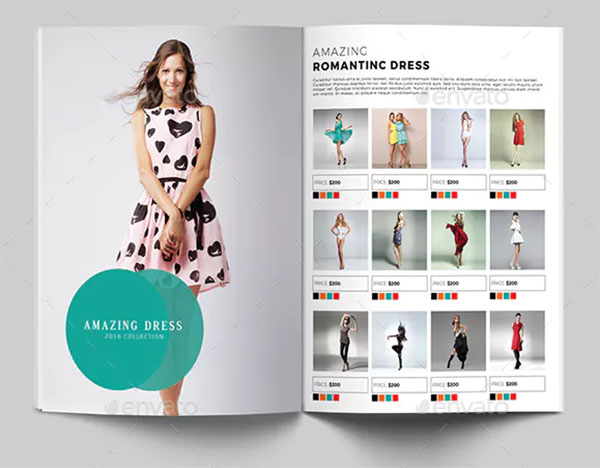photoshop catalog template free download