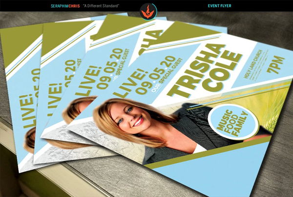 Special Guest Church Promotion Book Flyer Template