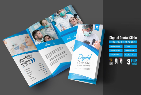 21  Free Dental Brochure Templates Free Brochure Templates