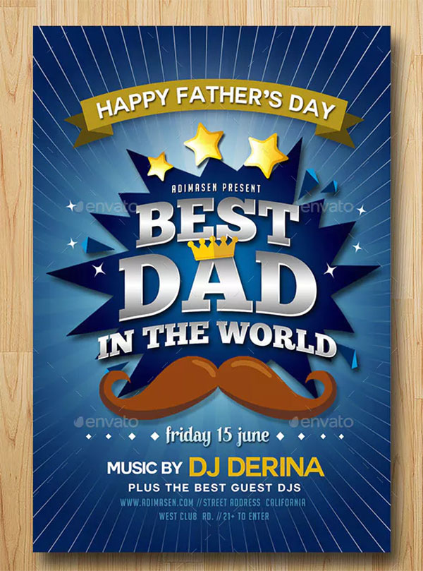 62+ Fathers Day Flyer Template Free PSD Vector PNG EPS Downloads