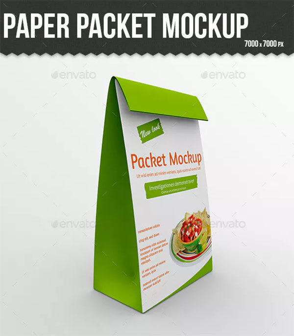 30+ Packet Mockups | Download For PSD Mockups