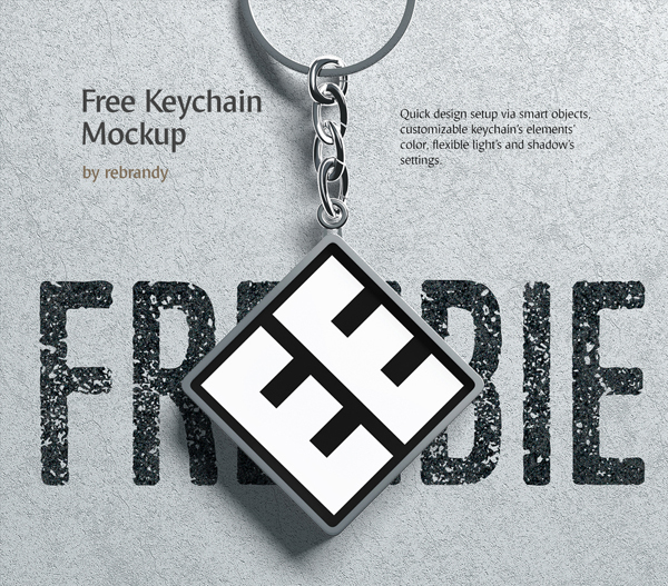 Download Free Keychain Mockups Download for Photoshop | Templateupdates PSD Mockup Templates