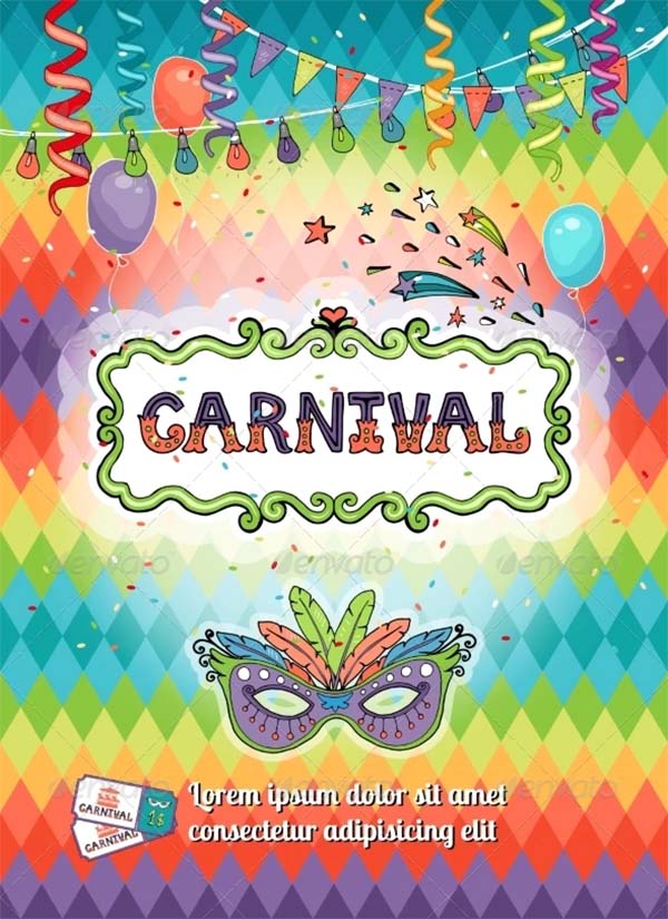 Carnival Flyer Template Free Download